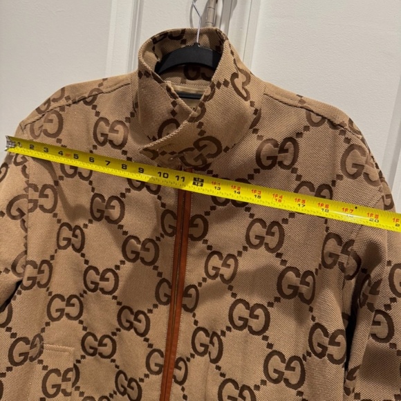 Gucci Monogram “Jumbo GG” Men’s Jacket 52 Large - Picture 8 of 10